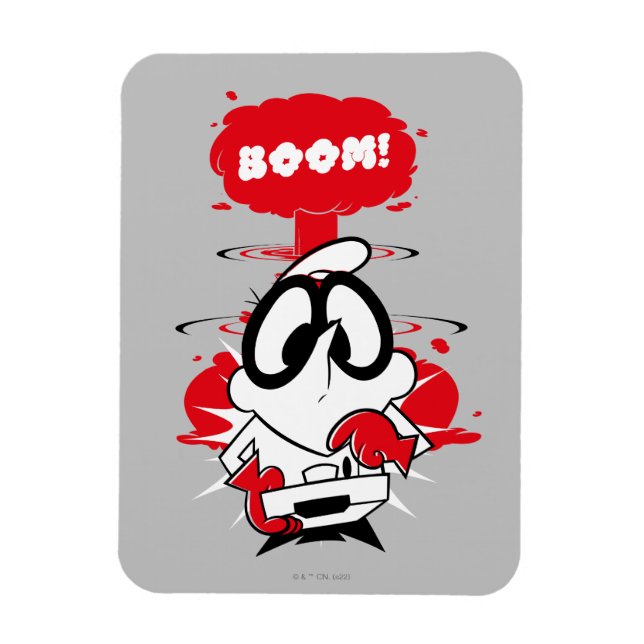 Magnet Flexible Graphique Dexter Detonation (Vertical)