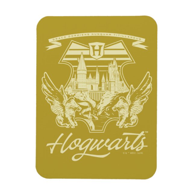 Magnet Flexible Graphique du bouclier ailé HOGWARTS™ (Vertical)
