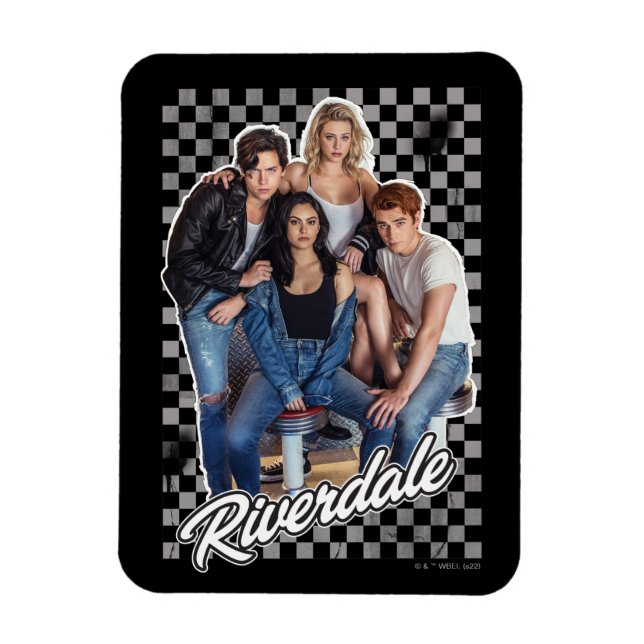 Magnet Flexible Graphique du groupe Retro Riverdale (Vertical)