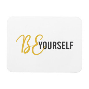 Magnet Flexible Graphique urbain, simple et moderne de Be Yourself