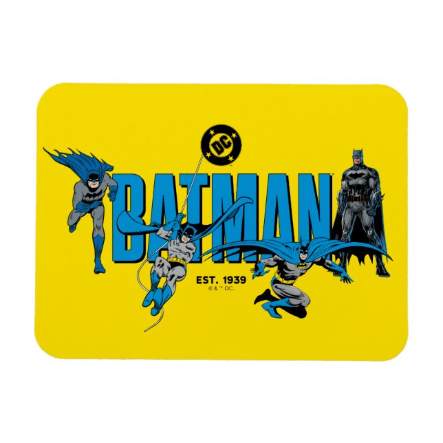Magnet Flexible Graphisme Batman Légendes Pour Toujours (Horizontal)