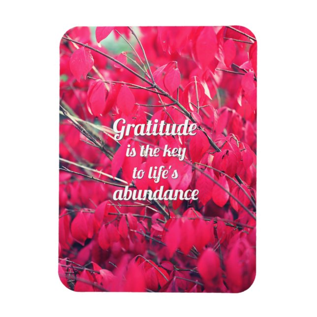 Magnet Flexible Gratitude (Vertical)
