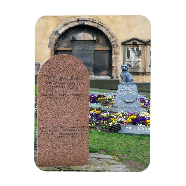 Magnet Flexible Grave et sanctuaire à Bobby dans Greyfriars Kirkya (Vertical)