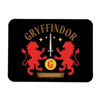 Magnet Flexible GRAYFFINDOR™ Maison double Lion épée graphique