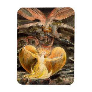 Magnet Flexible Great Red Dragon and the Woman Clothed with Sun