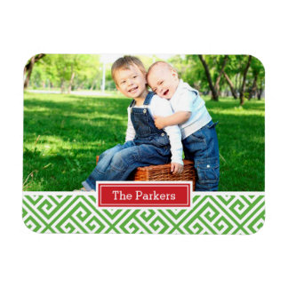 Magnet Flexible Grec clé de vacances Monogramme Magnat photo