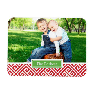 Magnet Flexible Grec clé de vacances Monogramme Magnat photo