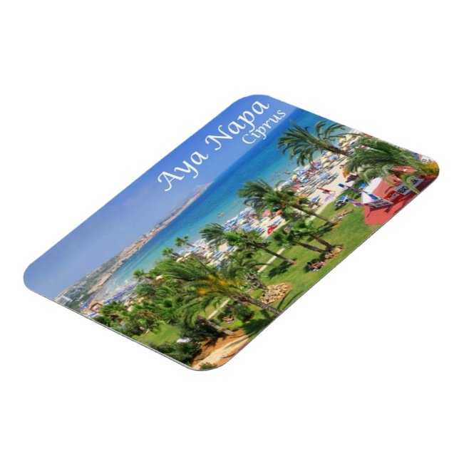 Magnet Flexible Grèce - Chypre - Aya Napa - (Côté Gauche)