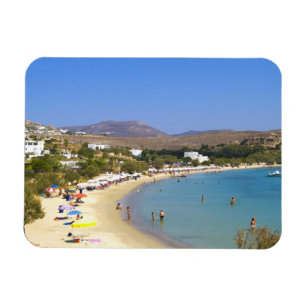 Magnet Flexible Grèce, île de Paros, Krios Beach vue d'en haut