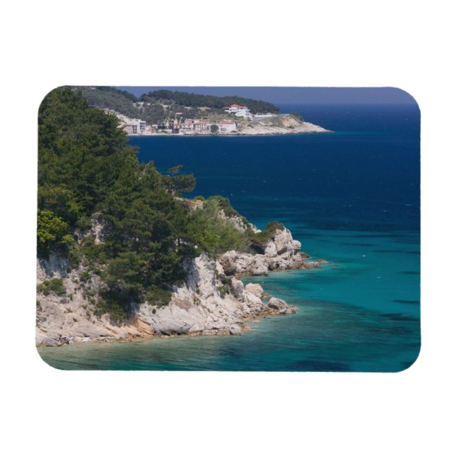Magnet Flexible GRÈCE, Îles de la mer Égée nord-orientale, SAMOS,  (Horizontal)