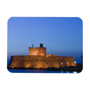 Magnet Flexible GRÈCE, Iles du Dodécanèse, RHODES, Rhodes Ville