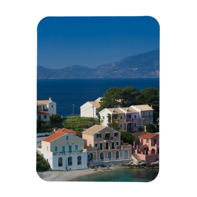 Magnet Flexible GRÈCE, Îles ioniennes, KEFALONIA, Assos : (Vertical)