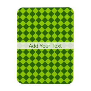 Magnet Flexible Green Combination Diamond Motif par STaylor