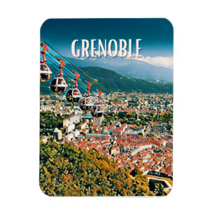 Magnet Flexible Grenoble Photo Vintage