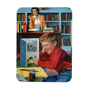 Magnet Flexible Grenouille dans la bibliothèque