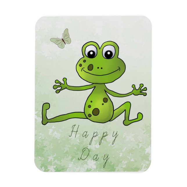 Magnet Flexible Grenouille dansante (Vertical)