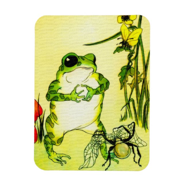 Magnet Flexible Grenouille de tache de rousseur (Vertical)