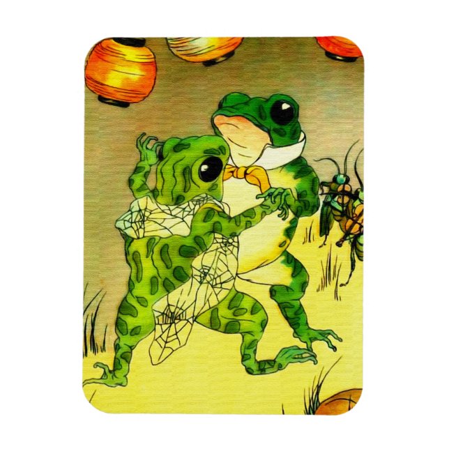 Magnet Flexible Grenouilles de danse (Vertical)