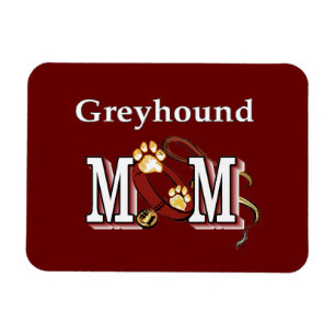 Magnet Flexible Greyhound Chien Maman Cadeaux