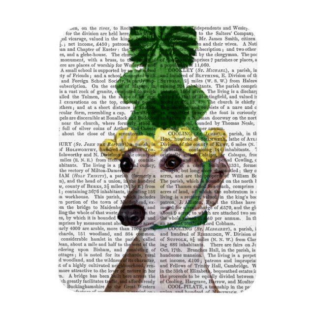 Magnet Flexible Greyhound en vert Casquette tricoté 2 (Vertical)