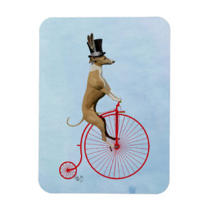 Magnet Flexible Greyhound sur Red Penny Farthing