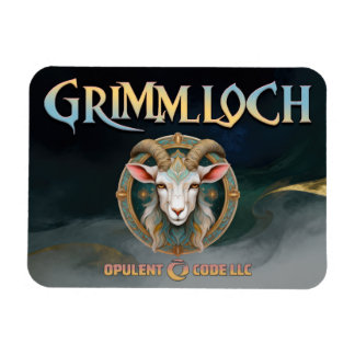 Magnet Flexible Grimmloch Emblème de la Chèvre Jeu de rôle fantast