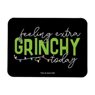 Magnet Flexible Grinch Me sentant particulièrement grincheux auj