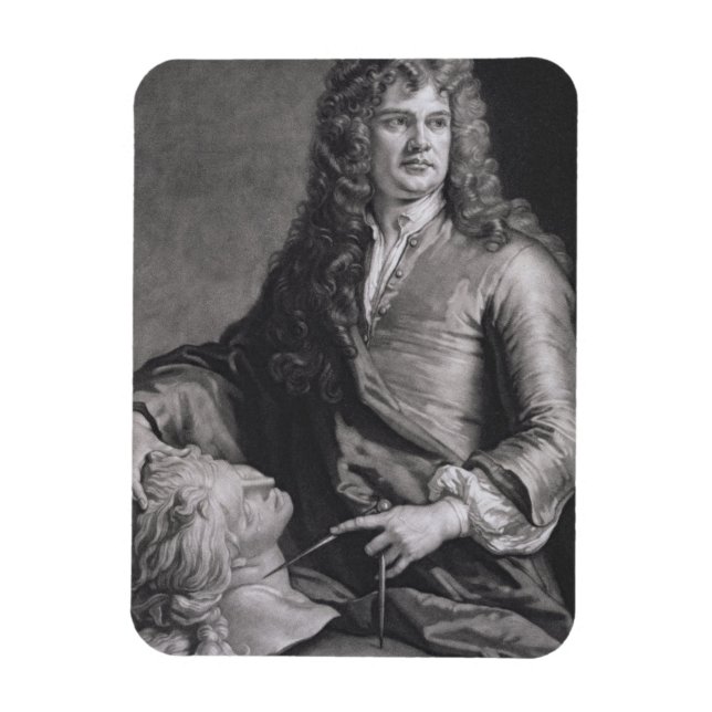 Magnet Flexible Grinling Gibbons (1648-1721) (litho) (Vertical)