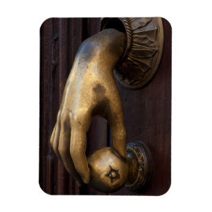 Magnet Flexible Gros plan sur la porte de main, Mexique