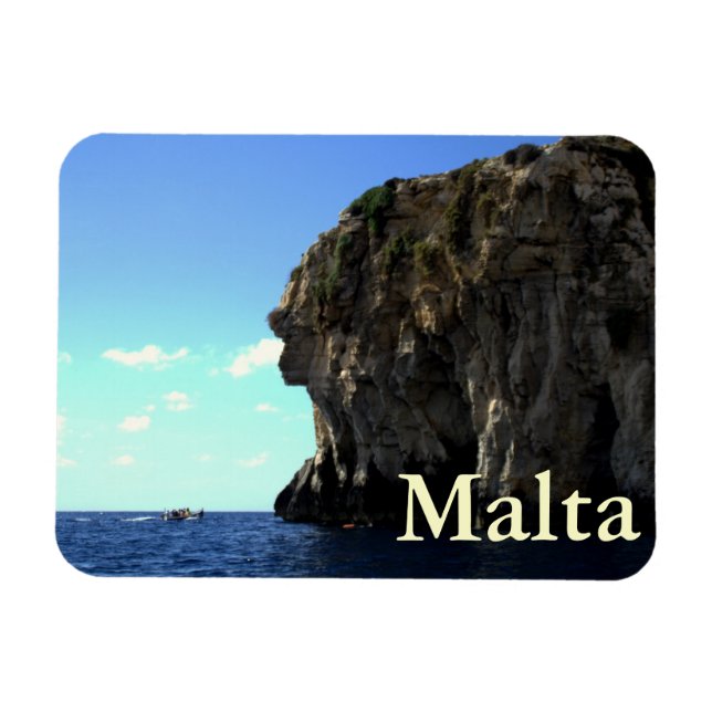 Magnet Flexible Grotte bleue, Malte (Horizontal)