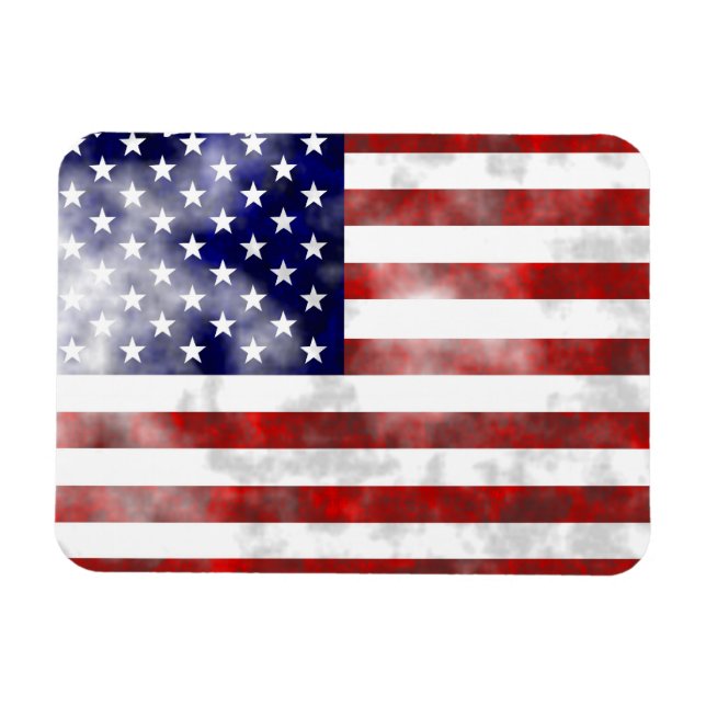 Magnet Flexible Grunge USA (Horizontal)