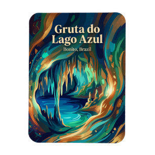 Magnet Flexible Gruta do Lago Azul Brésil