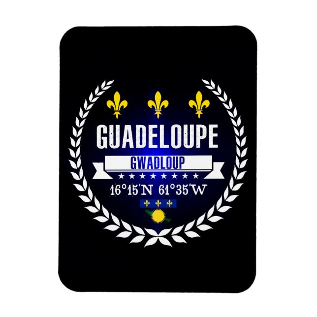Magnet Flexible Guadeloupe (Vertical)