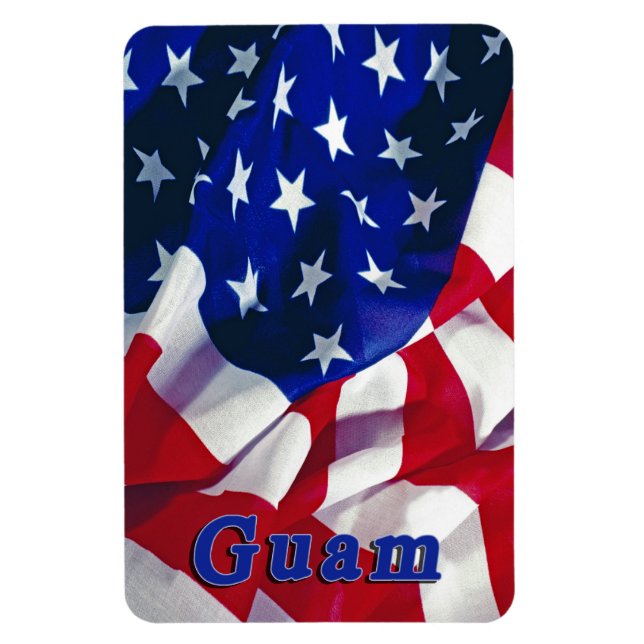 Magnet Flexible Guam (Vertical)