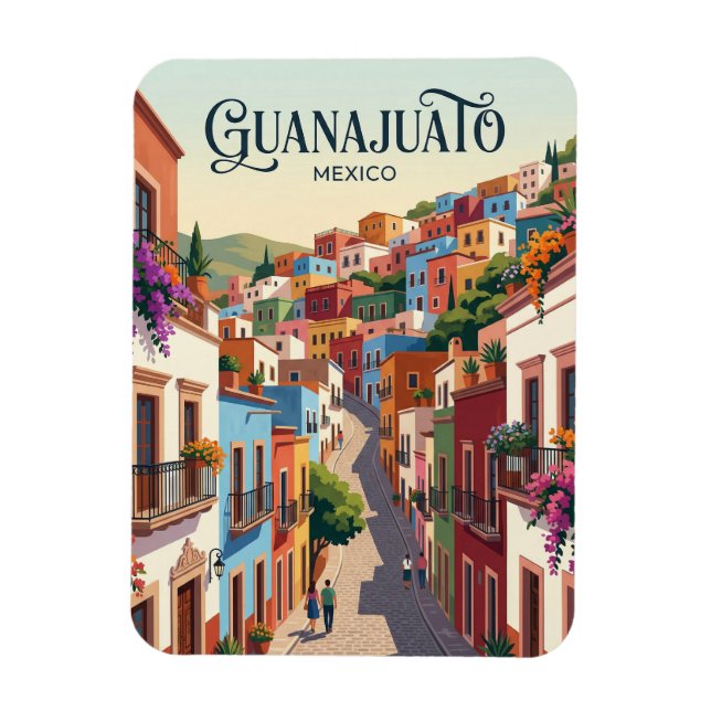 Magnet Flexible Guanajuato Mexique (Vertical)