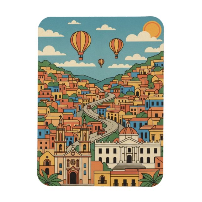 Magnet Flexible Guanajuato Mexique (Vertical)