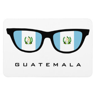 Magnet Flexible Guatemala Shades texte et aimant couleur personnal