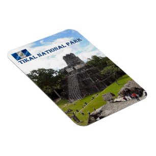 Magnet Flexible Guatemala - Tikal - Parc national -