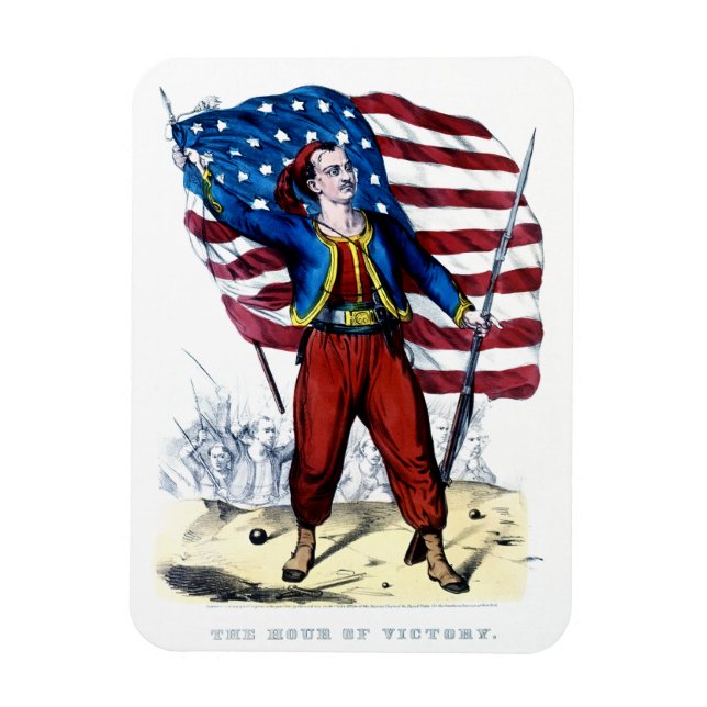 Magnet Flexible Guerre civile New York Zouaves (Vertical)