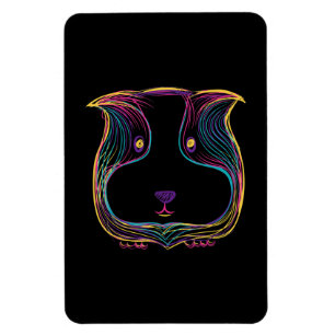 Magnet Flexible Guinéen Chien Doodle Cadeau Femmes Filles Animaux 
