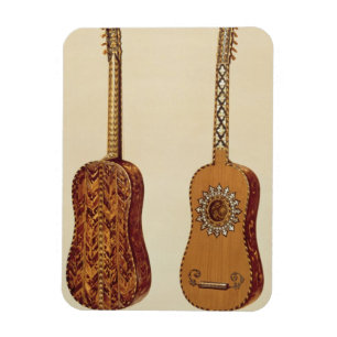 Magnet Flexible Guitare de Rizzio, des "instruments de musique