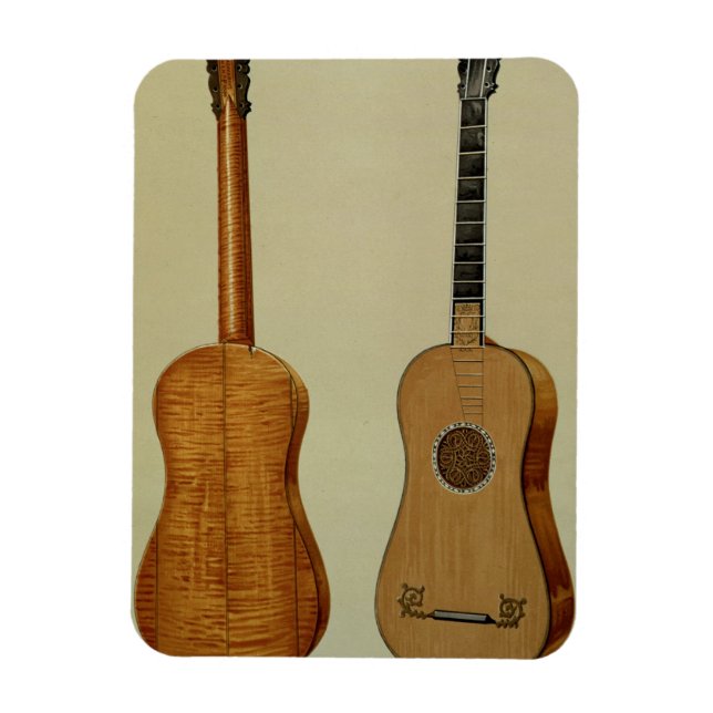 Magnet Flexible Guitare réalisée par Antonio Stradivarius (c.1644- (Vertical)