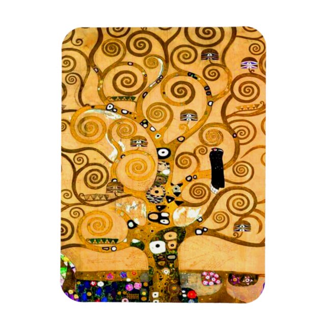 Magnet Flexible Gustav Klimt Arbre de vie (Vertical)