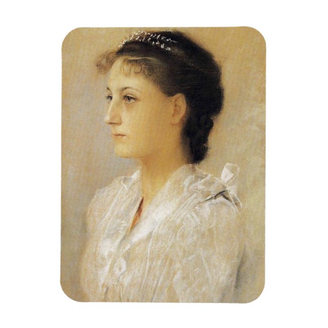 Magnet Flexible Gustav Klimt Emilie Floge (Vertical)