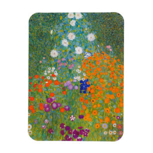Magnet Flexible Gustav Klimt - Jardin de fleurs
