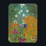 Magnet Flexible Gustav Klimt - Jardin des fleurs<br><div class="desc">Jardin aux fleurs - Gustav Klimt en 1905-1907</div>