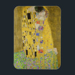 Magnet Flexible Gustav Klimt - Le baiser<br><div class="desc">The Kiss / Der Kuss - Gustav Klimt en 1907-1908</div>