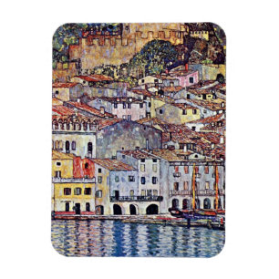 Magnet Flexible Gustav Klimt - Malcesine au lac de Garde Italie