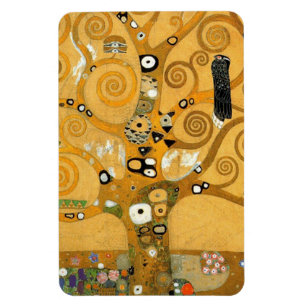Magnet Flexible Gustav Klimt Owl Dans Un Arbre