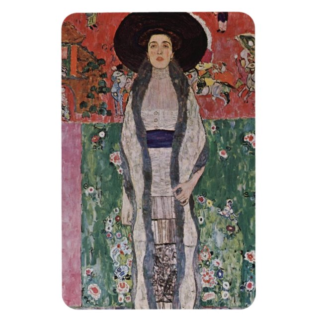Magnet Flexible Gustav Klimt Portrait d'Adele Bloch-Bauer II (Vertical)